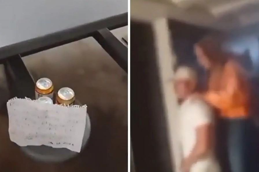 Fiesta clandestina en penal de San Miguel