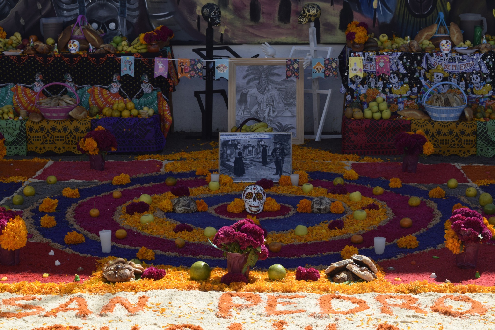 Promueven en el CERESO de San Pedro Cholula la cultura y la paz a través del Día de Muertos