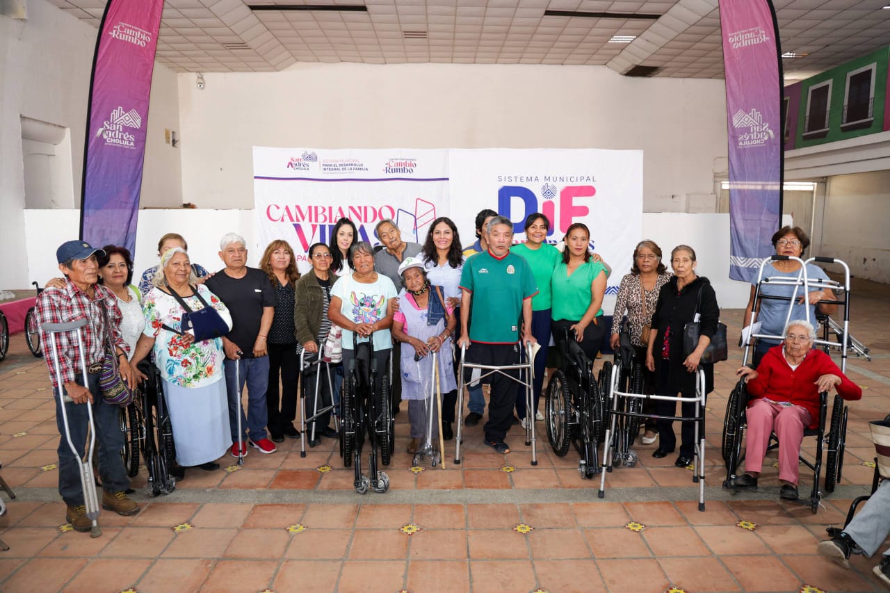 Fortalece Lupita Cuautle la inclusión y bienestar con entrega de aparatos ortopédicos