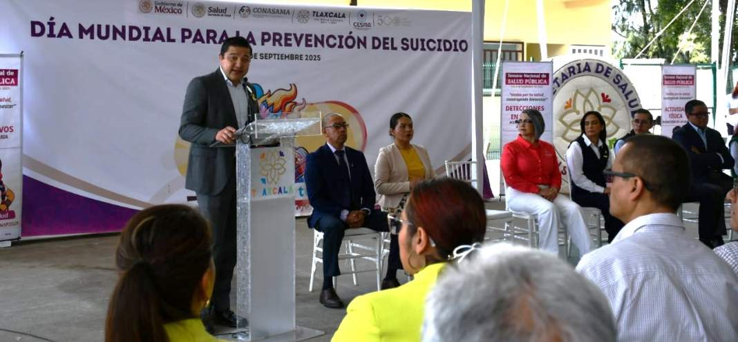 Tlaxcala refuerza salud mental y prevención del suicidio entre estudiantes