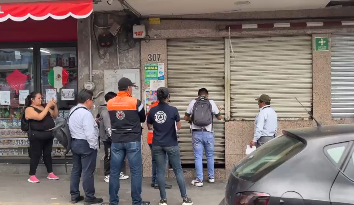 Fuerte olor a gas alerta a comerciantes