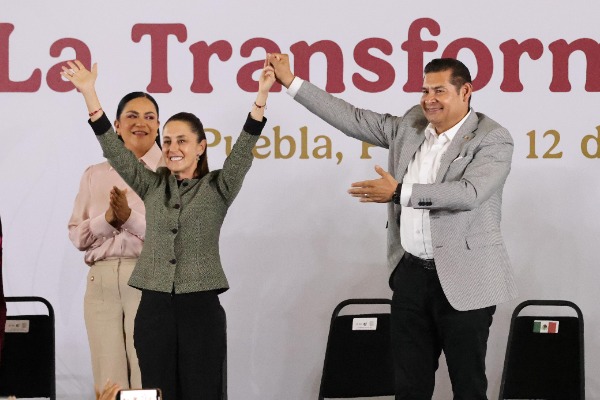 Desde Puebla, Claudia Sheinbaum promete sanear el Atoyac y destaca participación del gobierno en Olinia