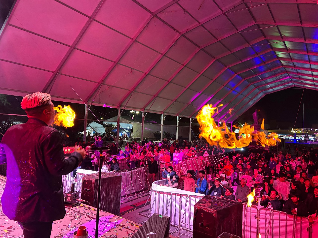 Grupo Ensamble llenó de música y alegría el día 14 de la Gran Feria de Cholula