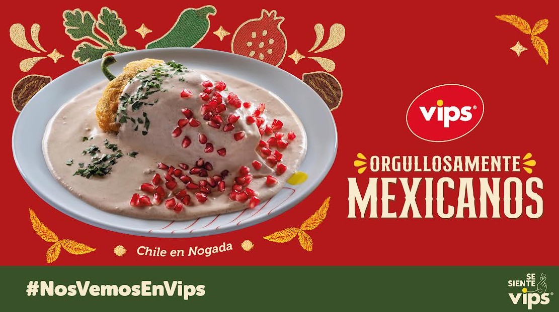 Vips celebra la gastronomía mexicana con su Menú Patrios