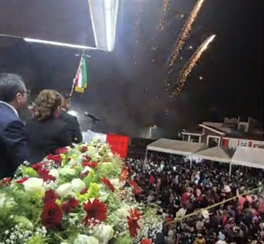 Cuautlancingo celebra el 215 aniversario del Grito de Independencia