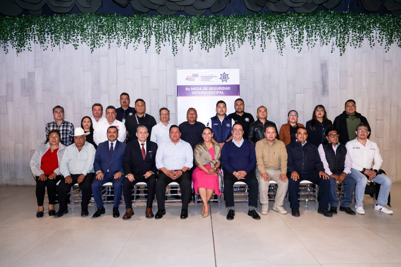 Avanzan estrategias y acciones conjuntas de municipios conurbados en San Andrés Cholula 