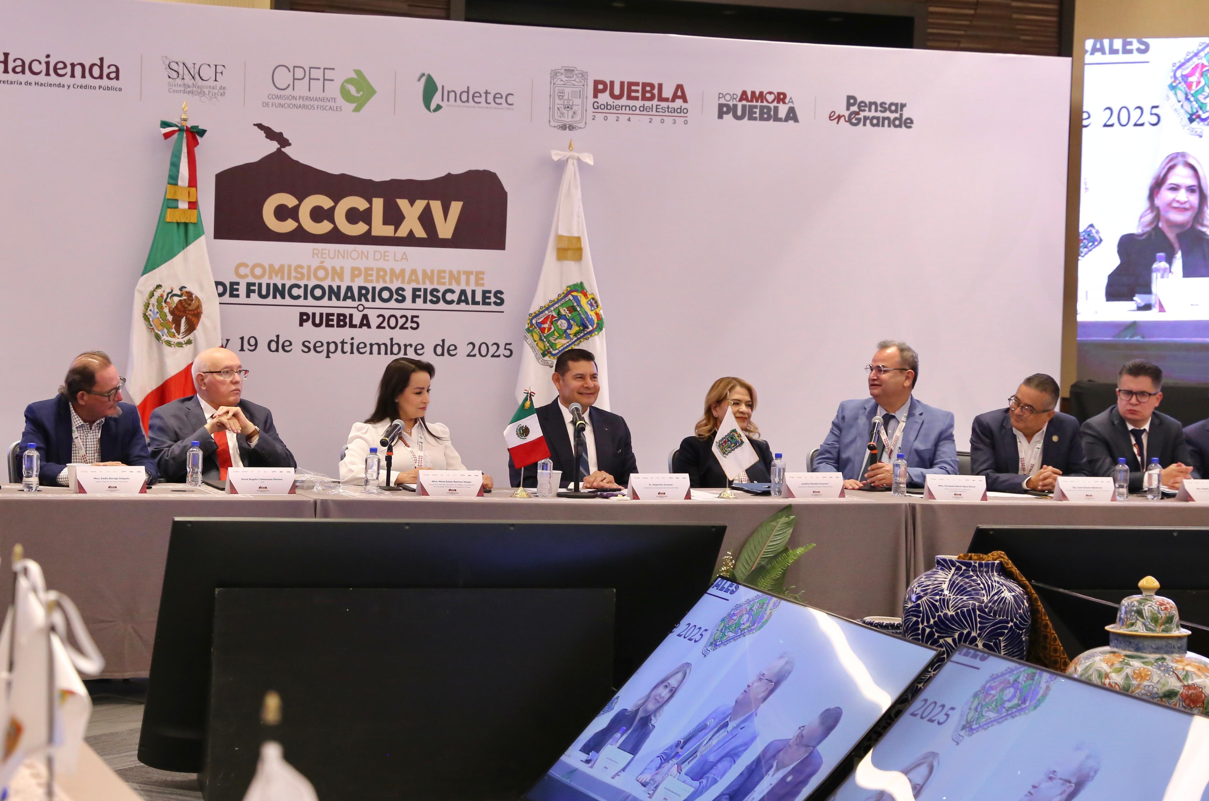 Puebla mantiene finanzas sanas y refuerza compromiso fiscal nacional