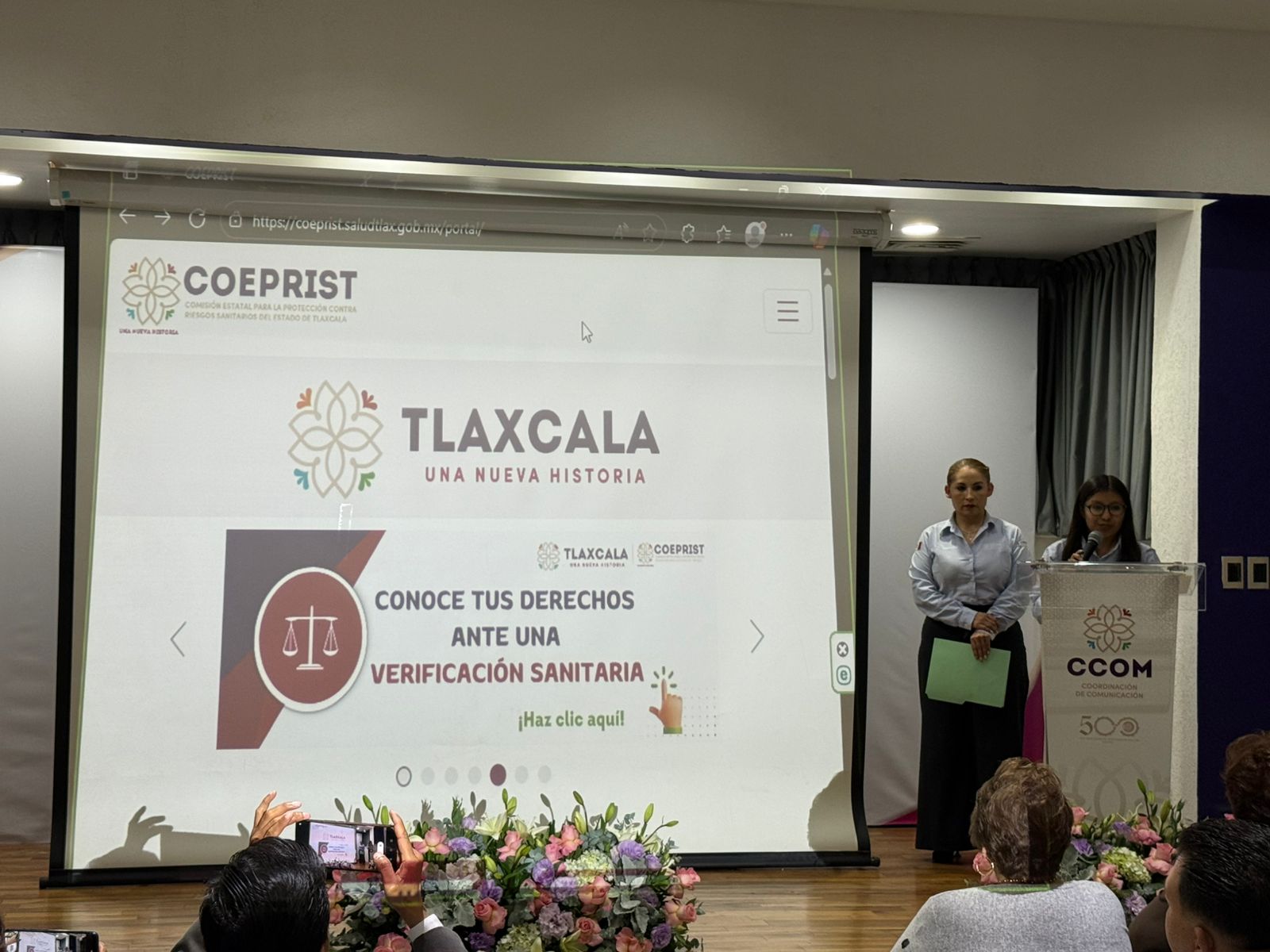 Coeprist Tlaxcala lanza portal digital para mayor transparencia y salud
