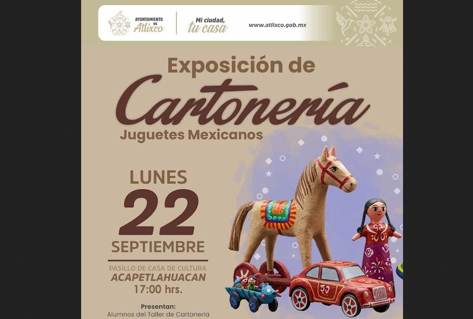 Impulso a la cultura en Atlixco