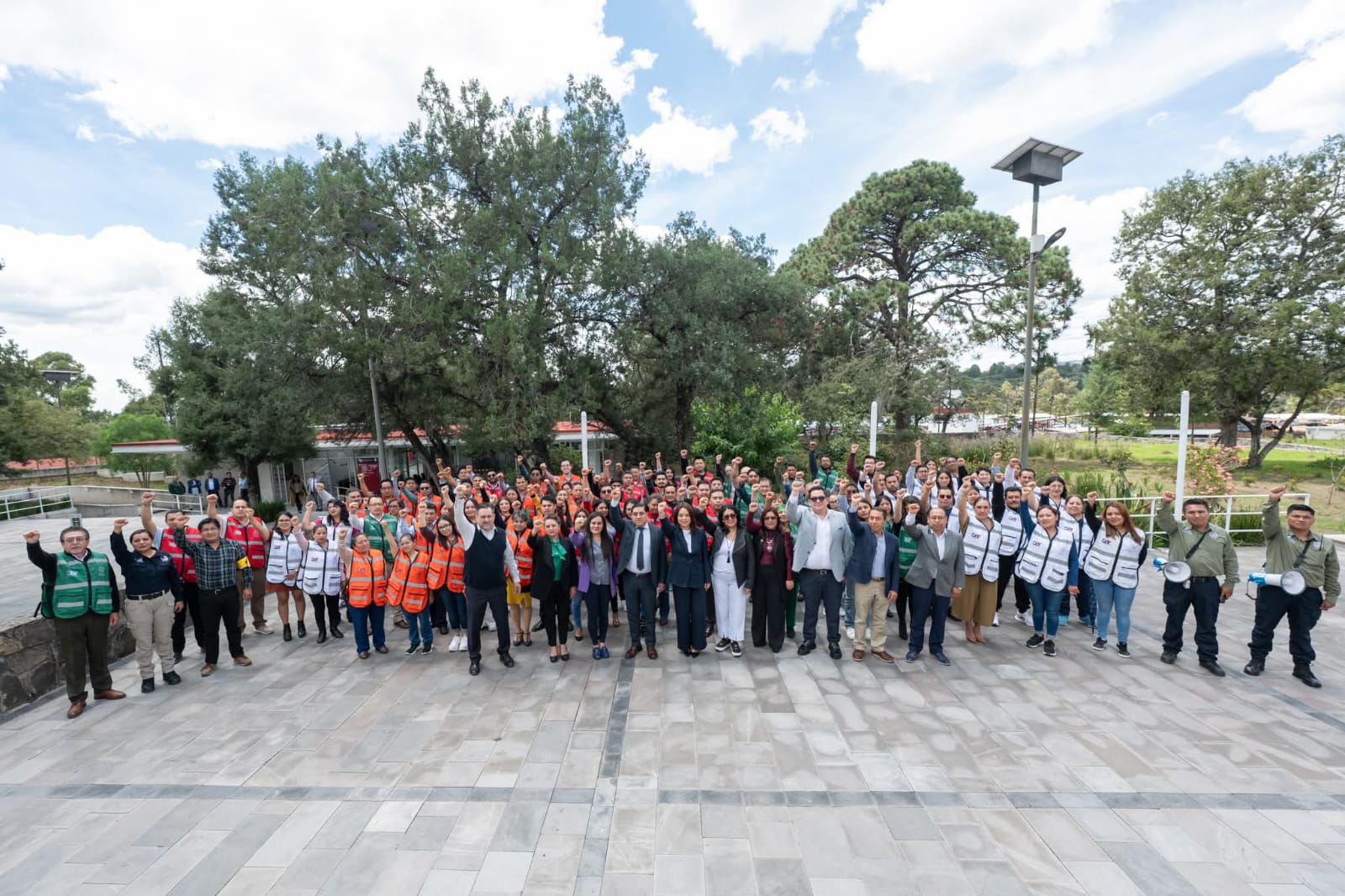 Poder Judicial de Tlaxcala participa en el Segundo Simulacro Nacional 2025