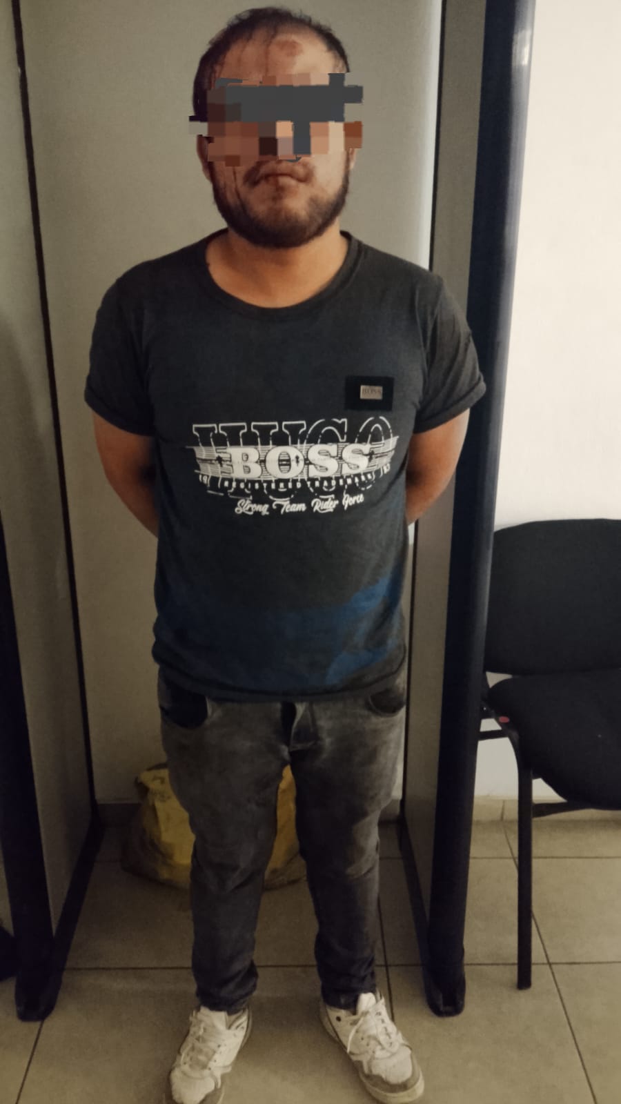 Riña en Quilehtla deja dos heridos con machete y un detenido