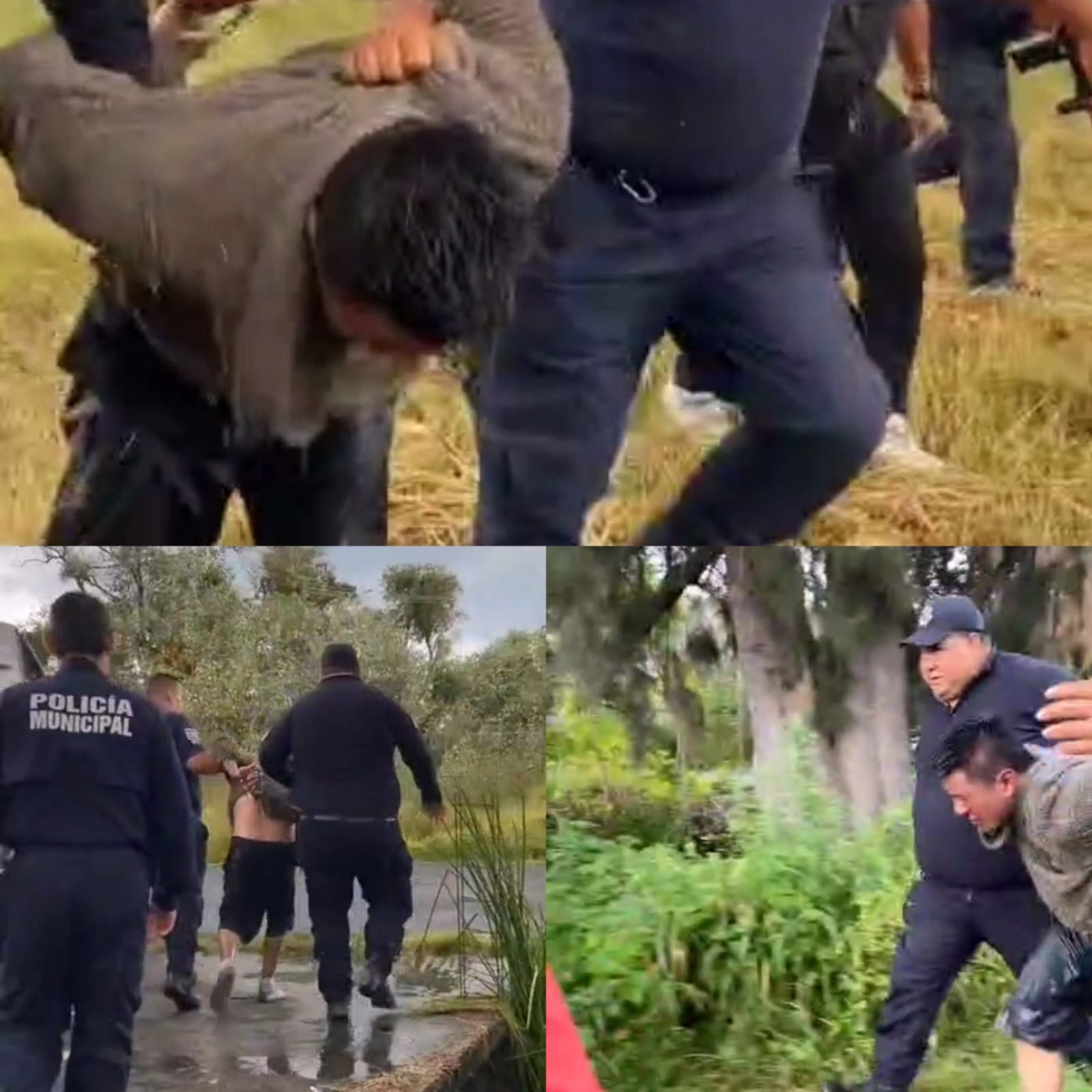 Vecinos frustran asalto a conductor de plataforma en Nativitas; presunto delincuente fue entregado a la policía