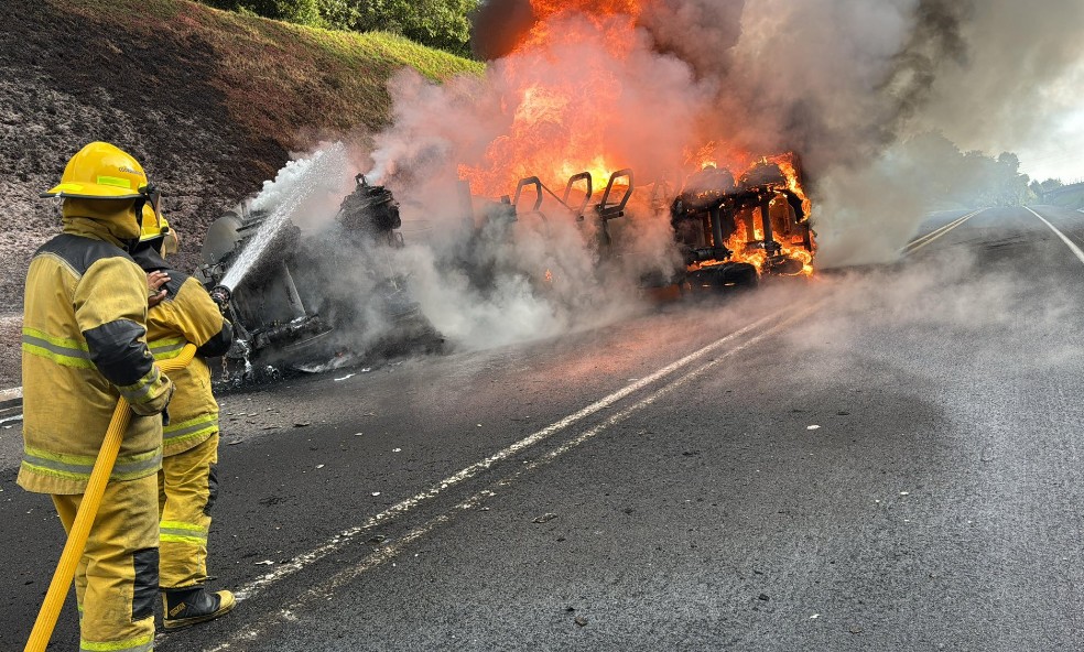 Accidente en la autopista México-Tuxpan