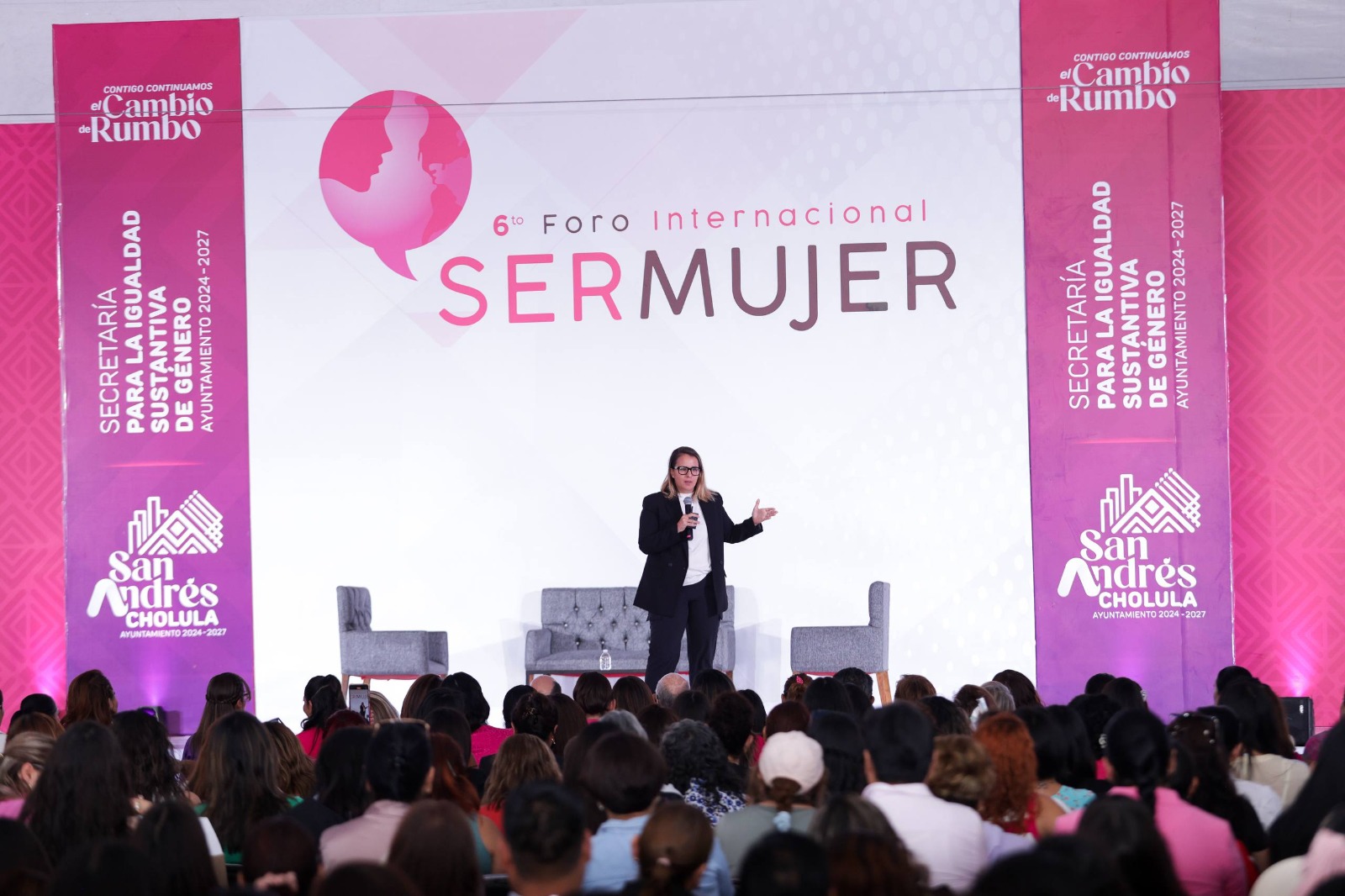 San Andrés Cholula inaugura la Sexta Edición del Foro Internacional Ser Mujer