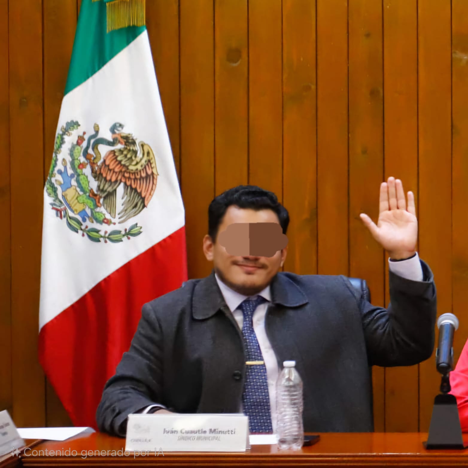 Vinculan a proceso al Síndico Municipal de San Pedro Cholula por falsedad de declaraciones