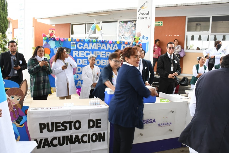 Tlaxcala aplicará 320 mil vacunas contra influenza y prepara dosis Covid