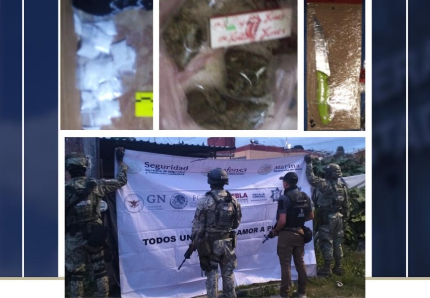 Operativo conjunto en Atlixco