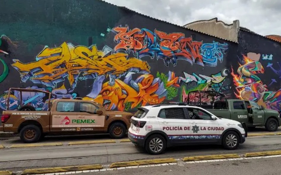 Operativo en Barrio del Tamborcito