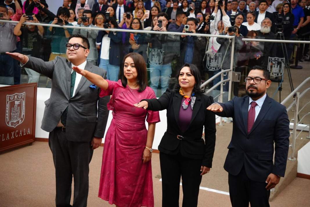 Magistradas, juezas y jueces rinden protesta en Tlaxcala y fortalecen justicia