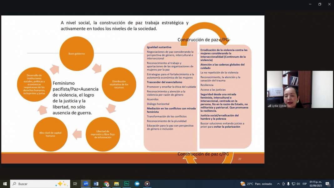 Universidades deben impulsar cultura de paz con perspectiva de género