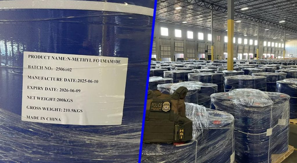 EU frustra envío de químicos chinos al Cártel de Sinaloa en Houston