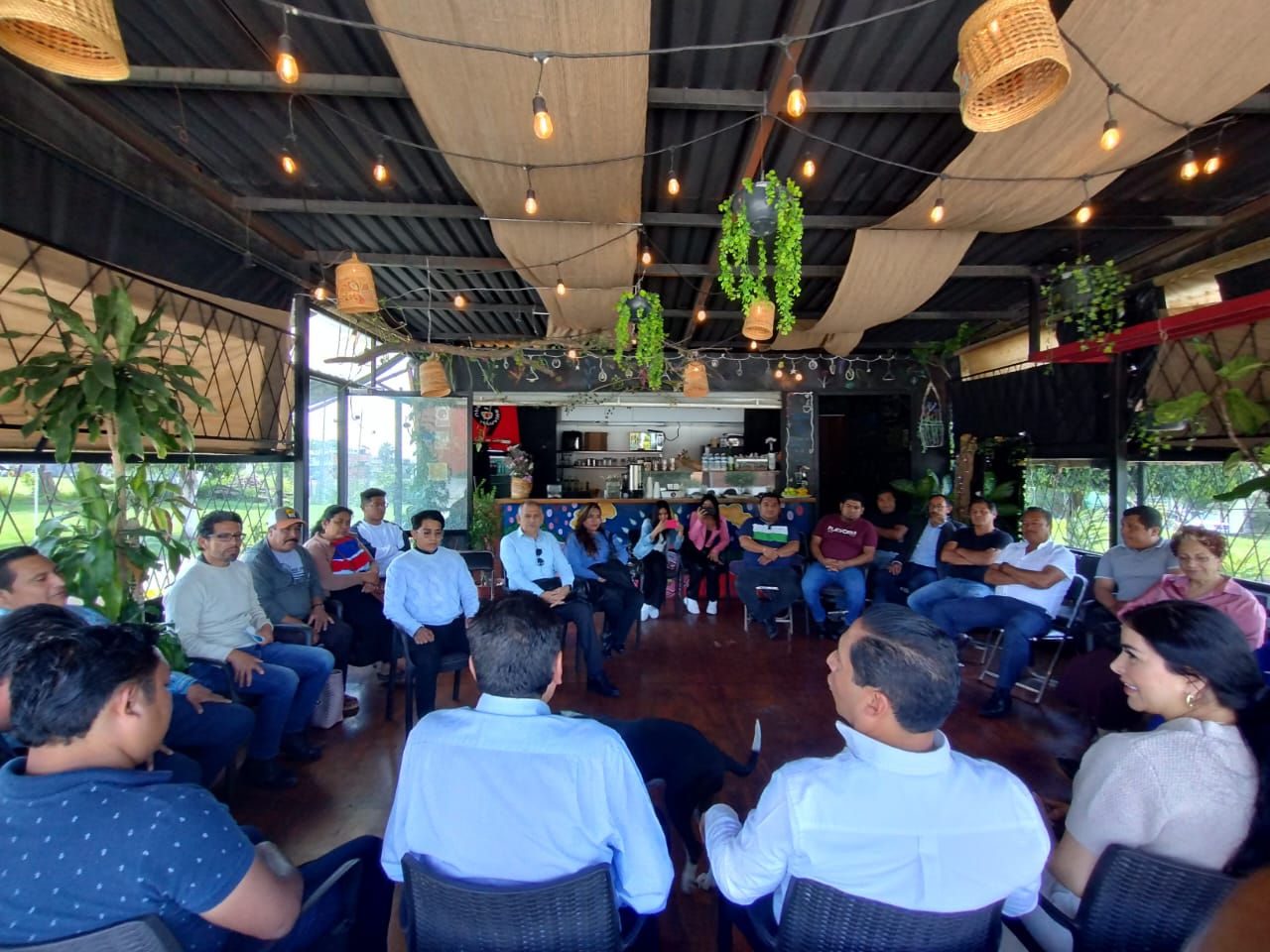 Ulises Ruíz impulsa conformación del partido “México Nuevo, Paz y Futuro” en San Andrés Cholula