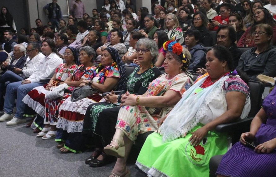 Reconocimiento a mujeres indígenas en Puebla