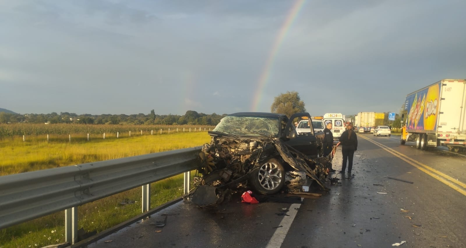 Muere joven de 17 años en fatal choque en la Amozoc–Perote