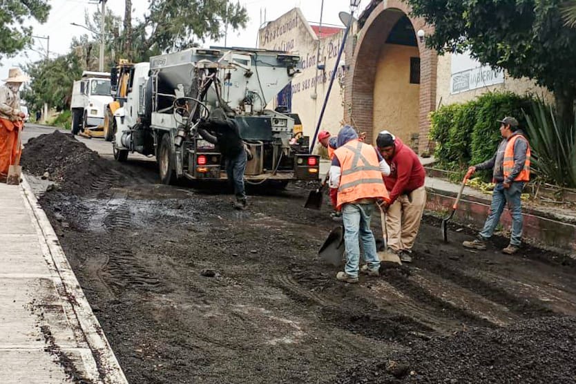 Tlaxcala refuerza vialidades: bacheo en Avenida Carvajal y Bulevar Revolución