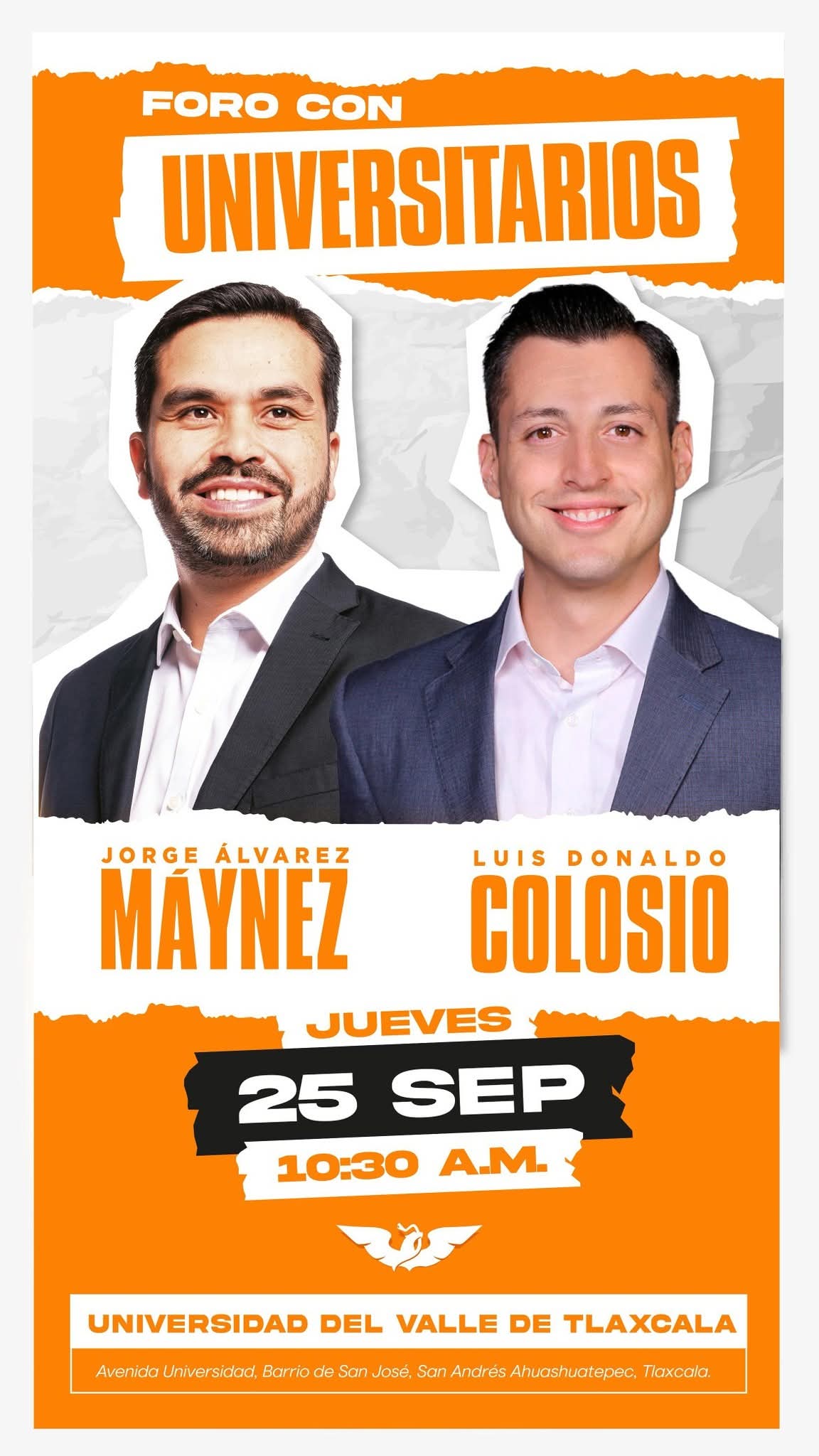 Regresa Jorge Maynez a Tlaxcala entregará premio póstumo a Desiderio Hernández Xochitiotzin ñ