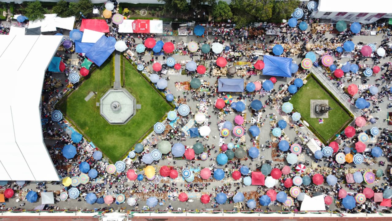 Más de 100 mil personas vivieron el Milenario Trueque en San Pedro Cholula