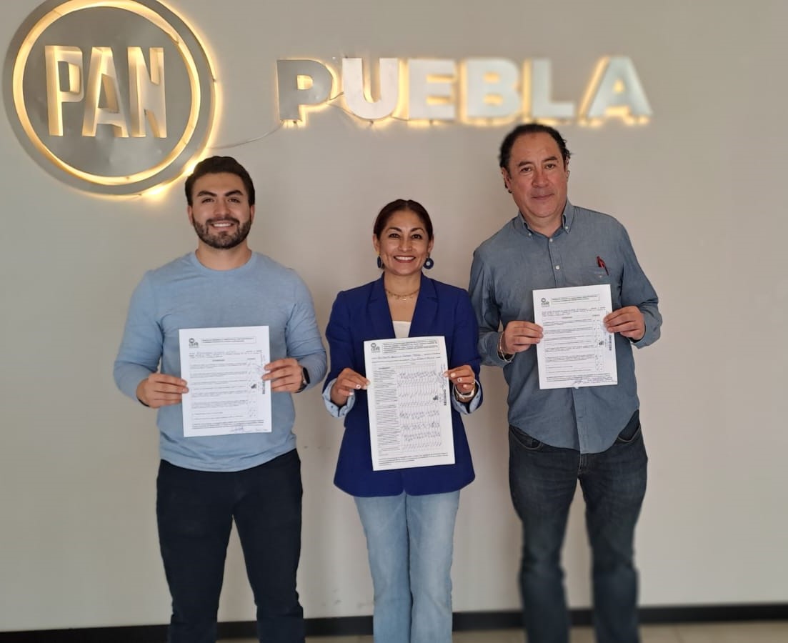 Se registra planilla de unidad para la renovación del comité directivo municipal del pan en San Pedro Cholula