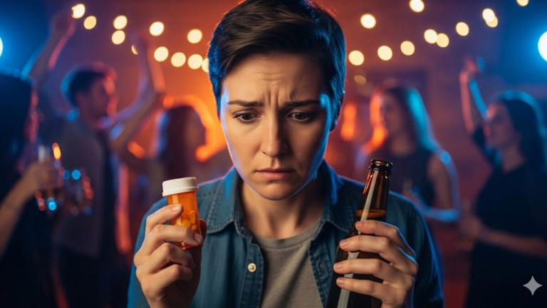 Cuidado. Si estás tomando estos medicamentos y consumes alcohol puedes afectar gravemente tu salud