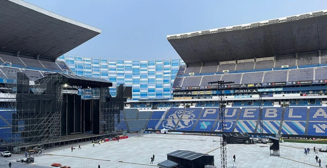 El escenario más grande en Puebla