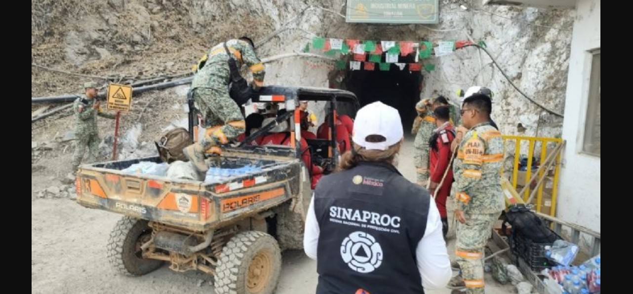 Continúa búsqueda en mina Santa Fe en Sinaloa
