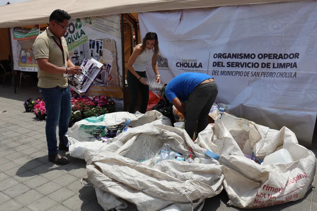 Refuerzan acciones ambientales con jornada EcoCholula en el Parque Soria