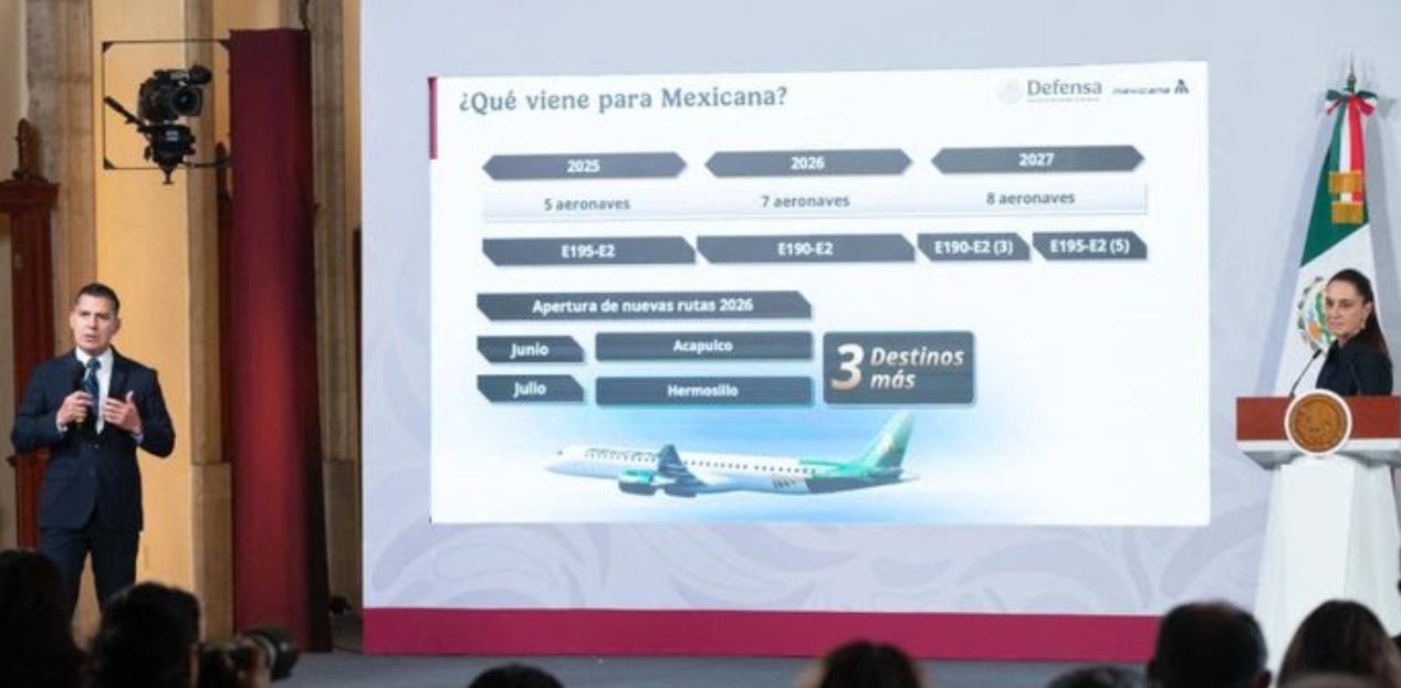 AIFA y Mexicana despegan con cifras históricas