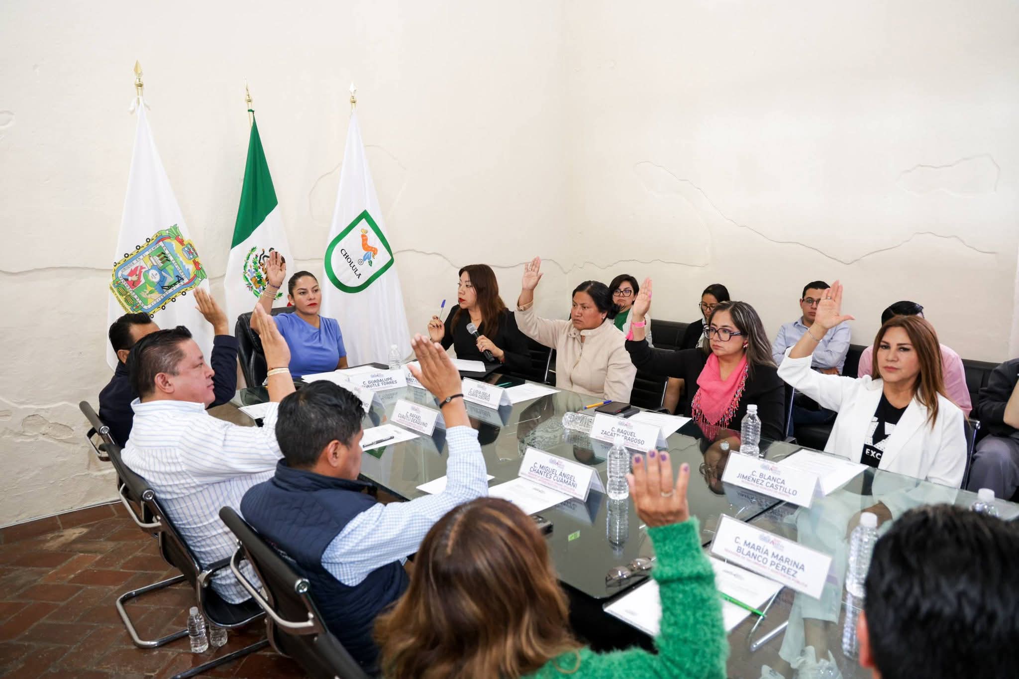 Aprueba Cabildo de San Andrés Cholula estímulos fiscales y compensaciones a trabajadores municipales