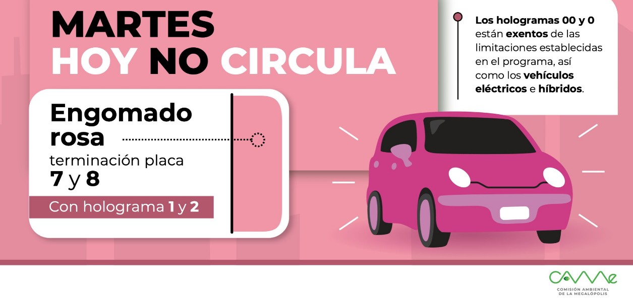 Ya se publicó el Hoy No Circula de hoy y miles de conductores deben revisarlo