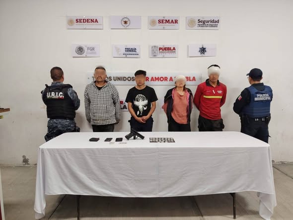 COMUNICADO-Detienen a 5 por presunto robo