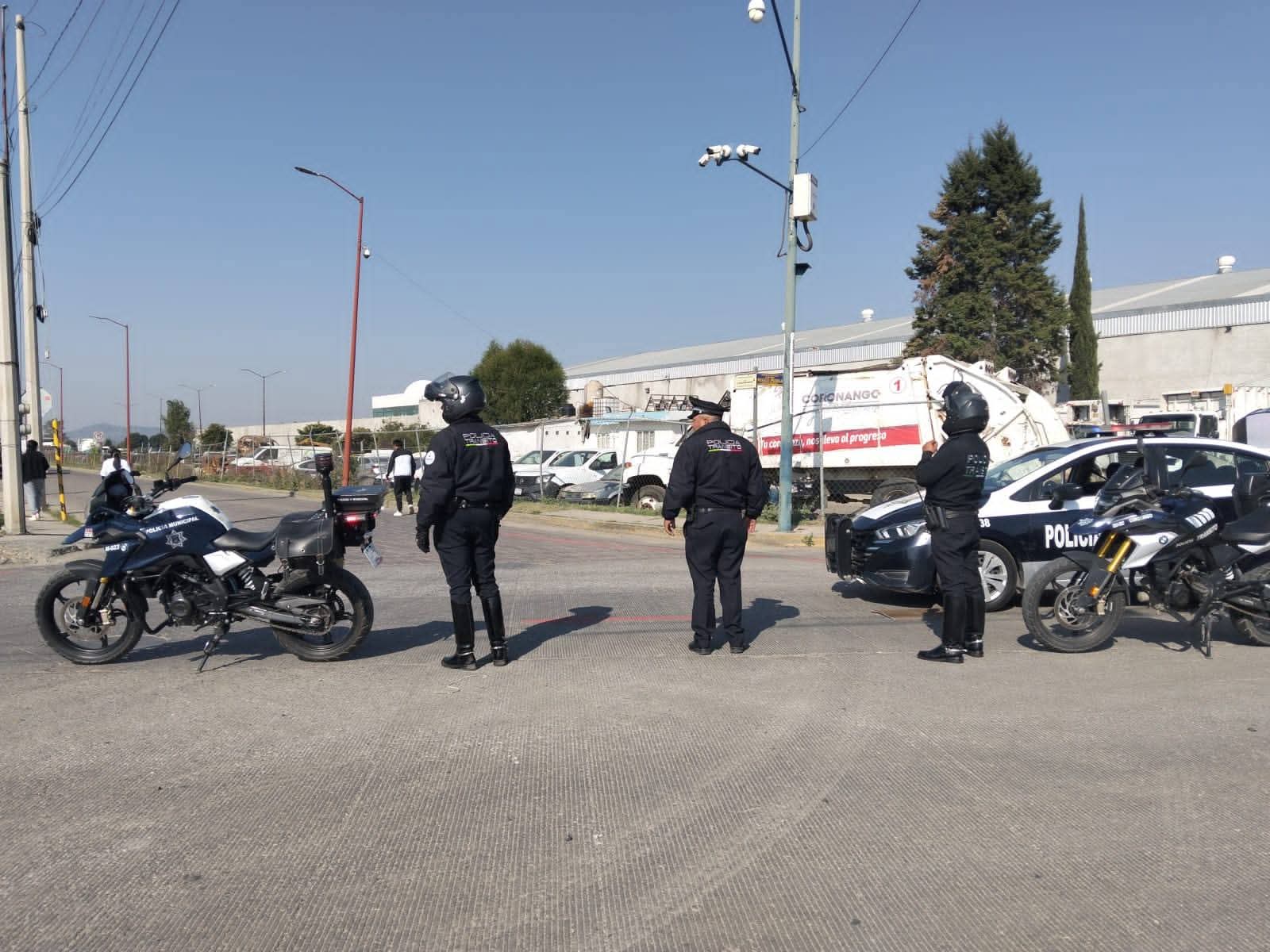 Coronango garantiza seguridad y orden durante carrera atlética de 5 kilómetros