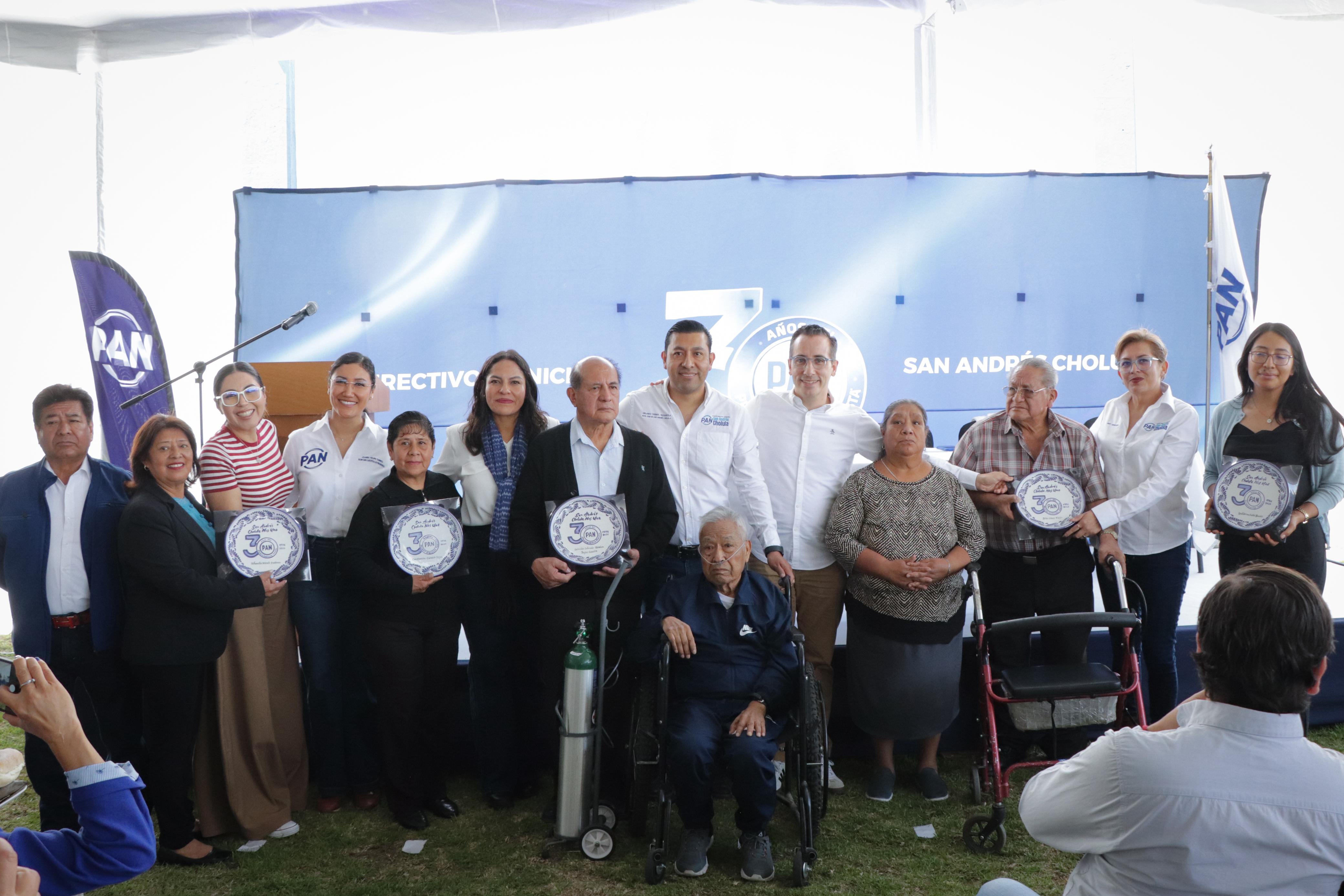 PAN celebra tres décadas de administraciones en San Andrés Cholula y perfila ruta rumbo a 2027