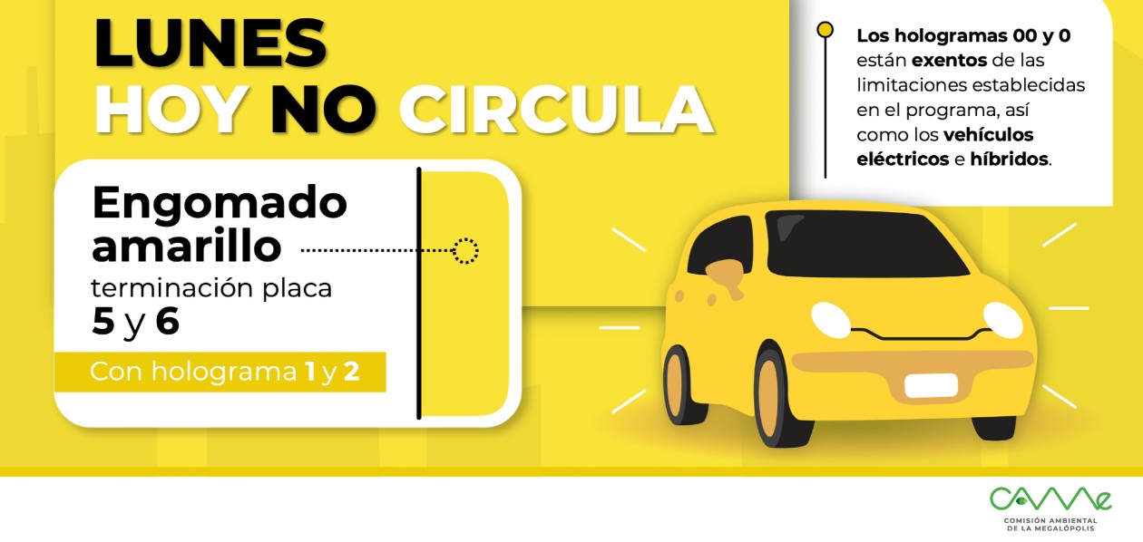 Se aclara la duda: este lunes no hay Doble No Circula en CDMX