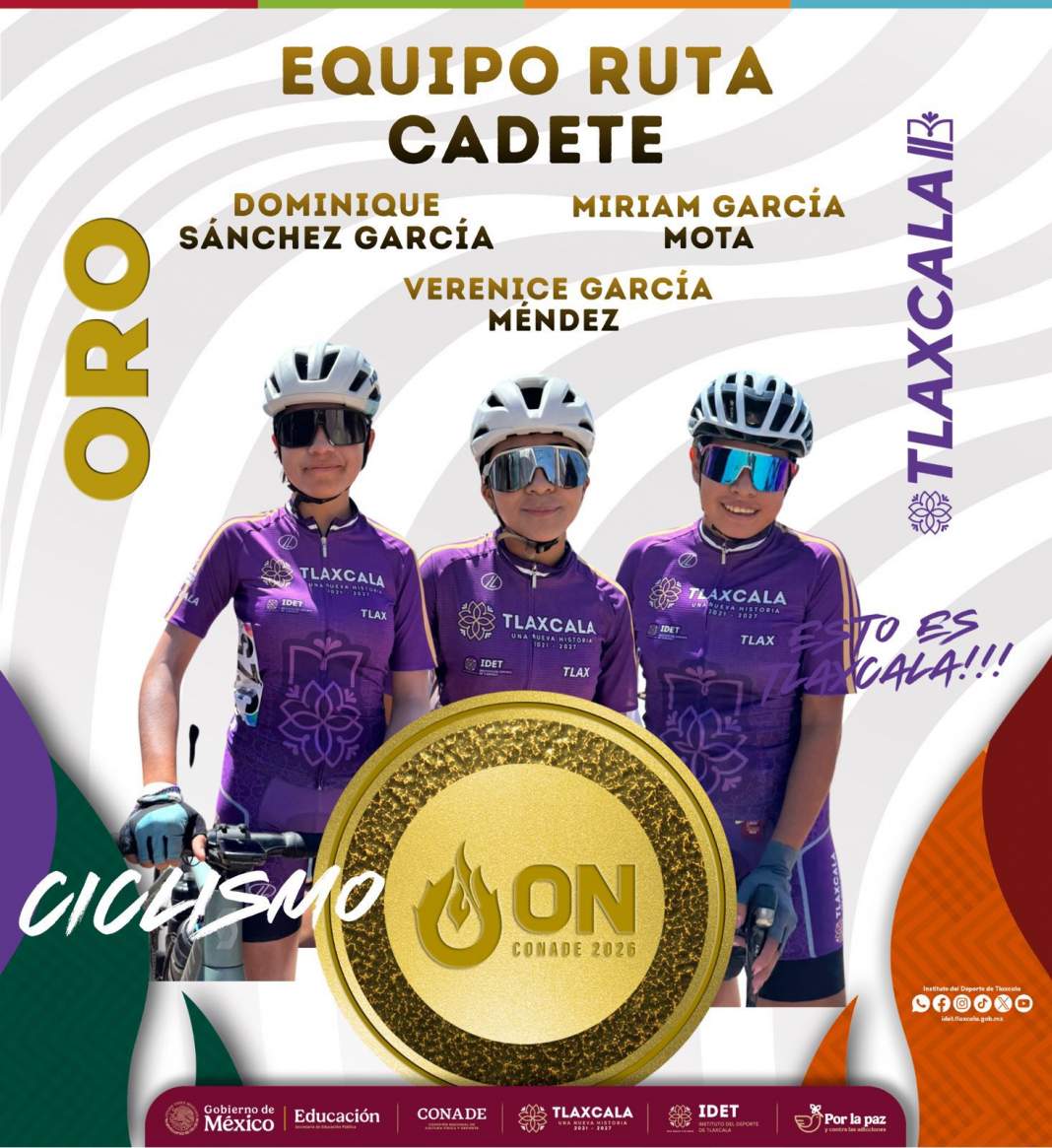 Tlaxcala brilla en ciclismo y conquista doble oro que impulsa su gran momento nacional