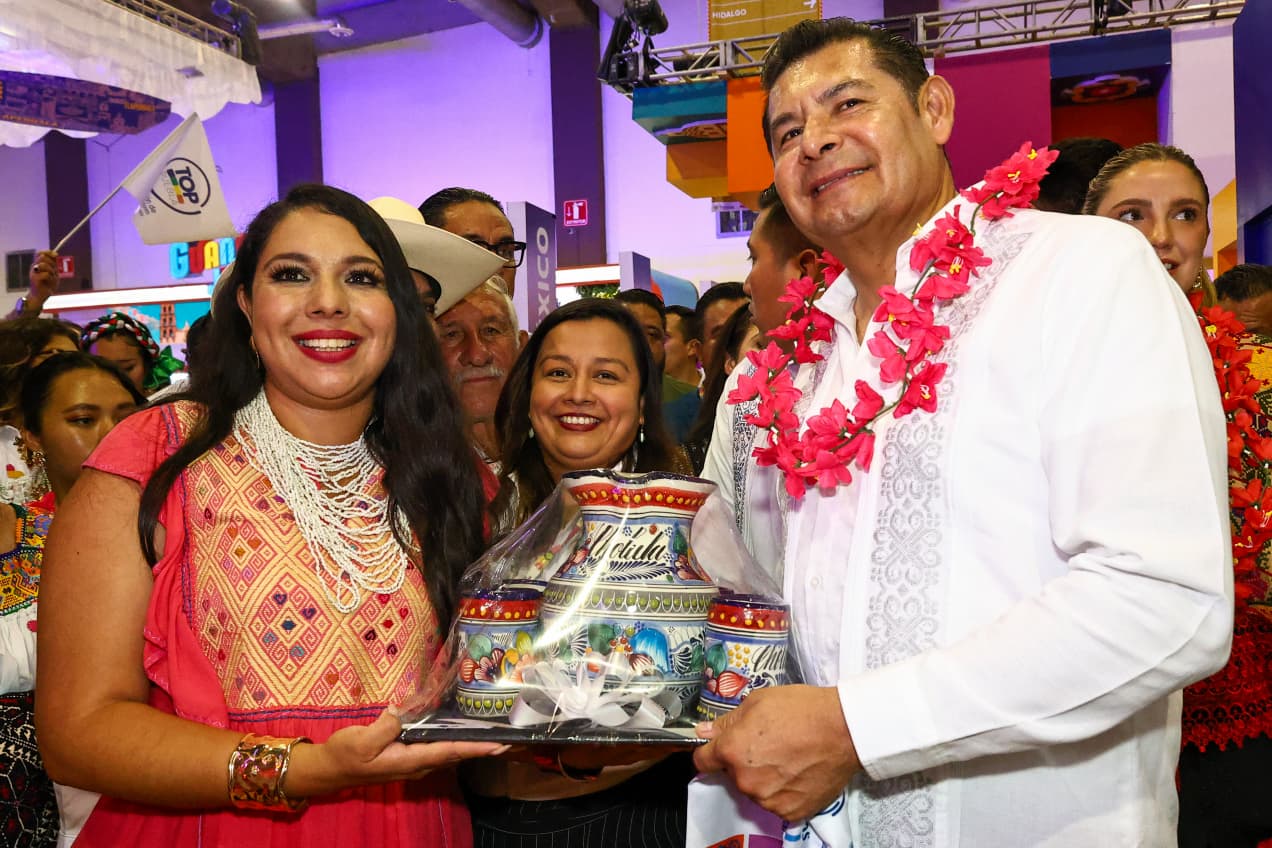 Tonantzin Fernández fortalece a San Pedro Cholula en el Tianguis Turístico 2026