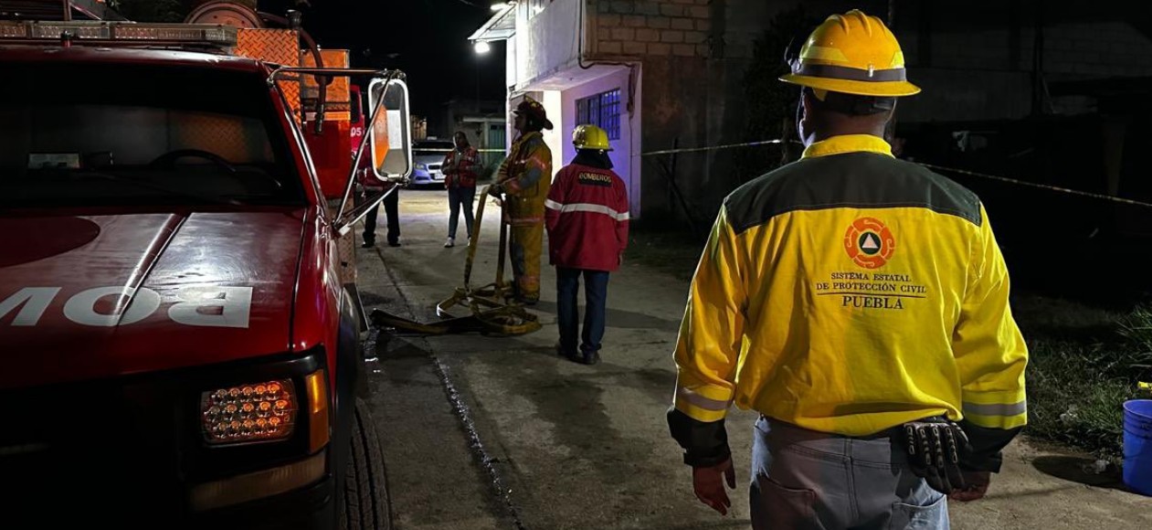 Lo que ocurrió durante el incendio en Huauchinango