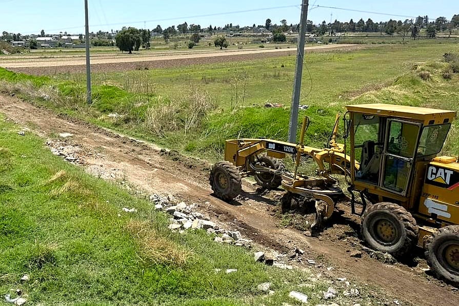 Tlaxcala renueva calle olvidada por años y mejora la movilidad en Atlahapa