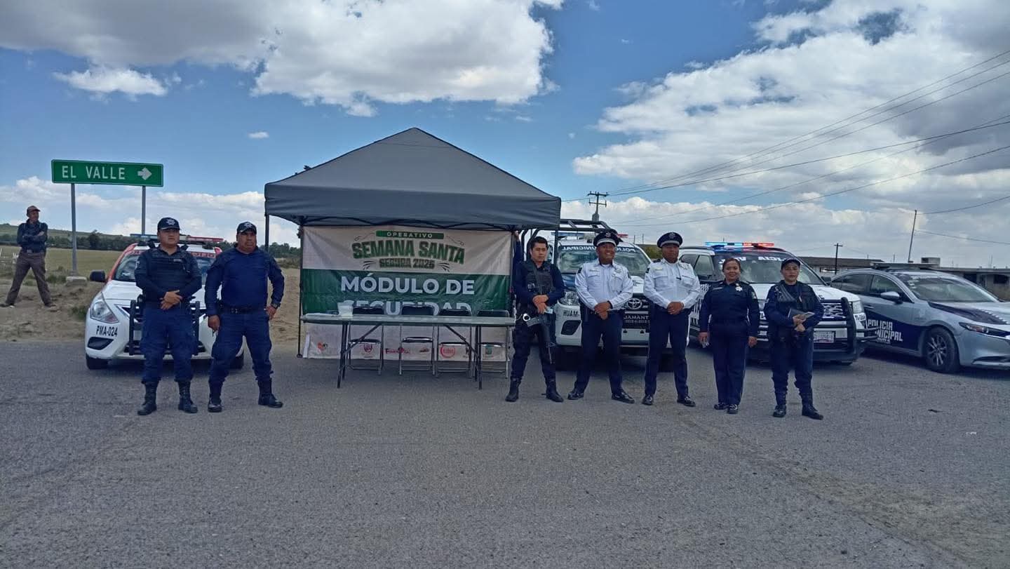 Fortalecen seguridad en el oriente de Tlaxcala con mando coordinado para Semana Santa 2026