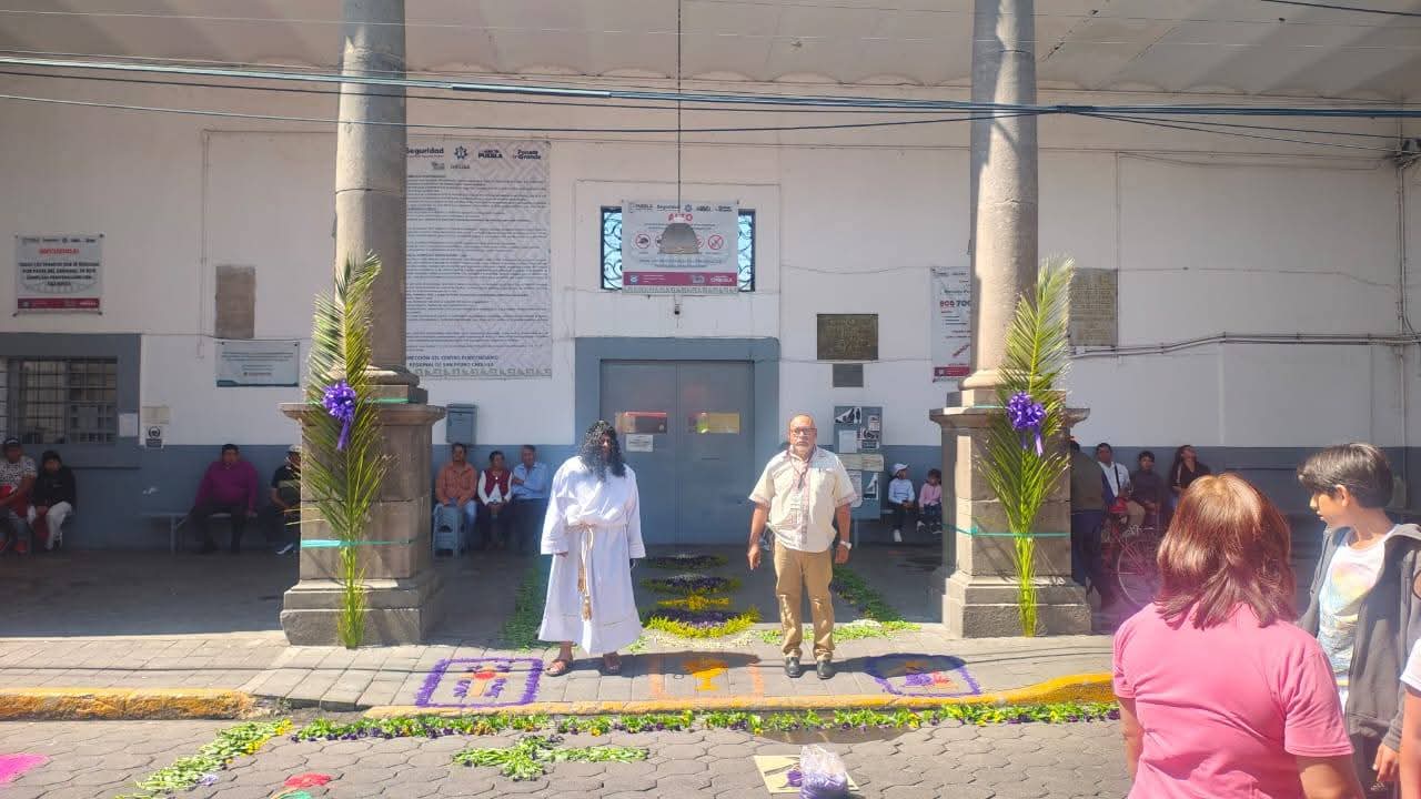 San Pedro Cholula vive con fervor el Viernes Santo y espera la llegada de más de 50 mil visitantes