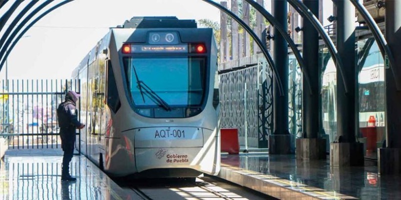 Confirman viabilidad del tren ligero Puebla-Cholula-Atlixco 